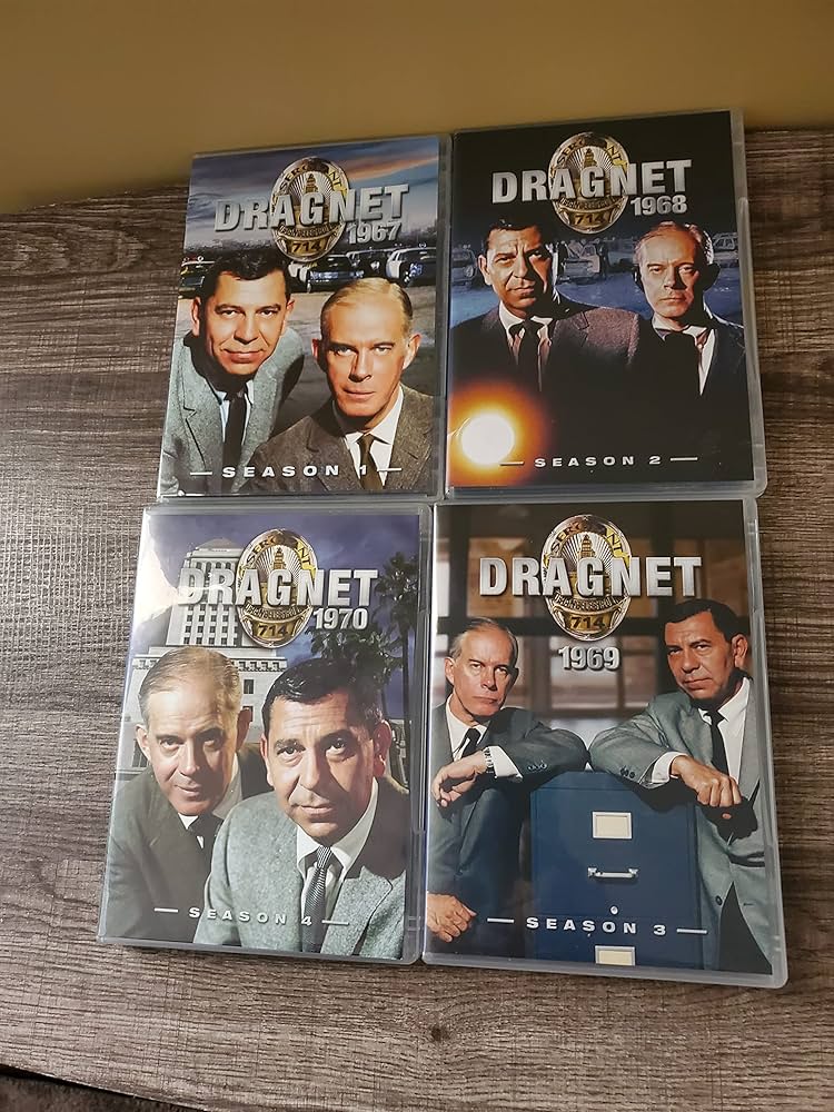 Amazon.com: Dragnet: Complete 1960s Series Seasons 1-4 DVD